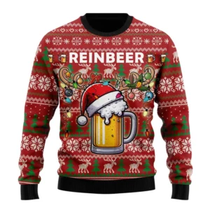 Pull de Noël Bière "Reinbeer"